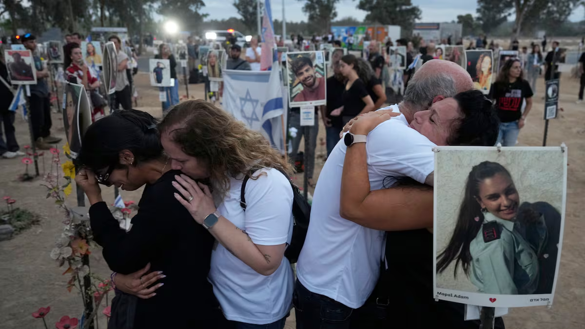 familiares de victimas del 7 de octubre
