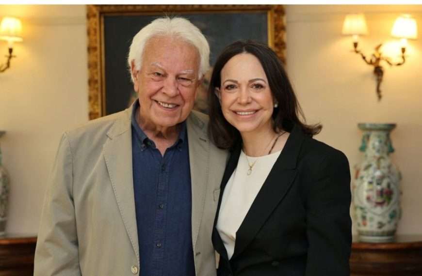 María Corina Machado Felipe González