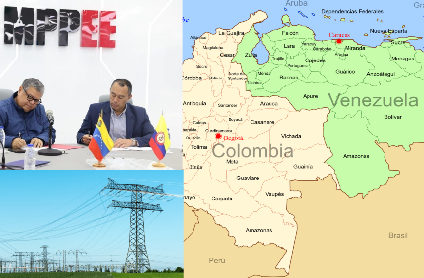 Venezuela y Colombia reactivan conexión eléctrica con histórico acuerdo estratégico