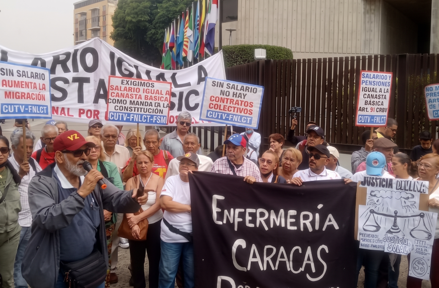 Trabajadores TSJ protestas