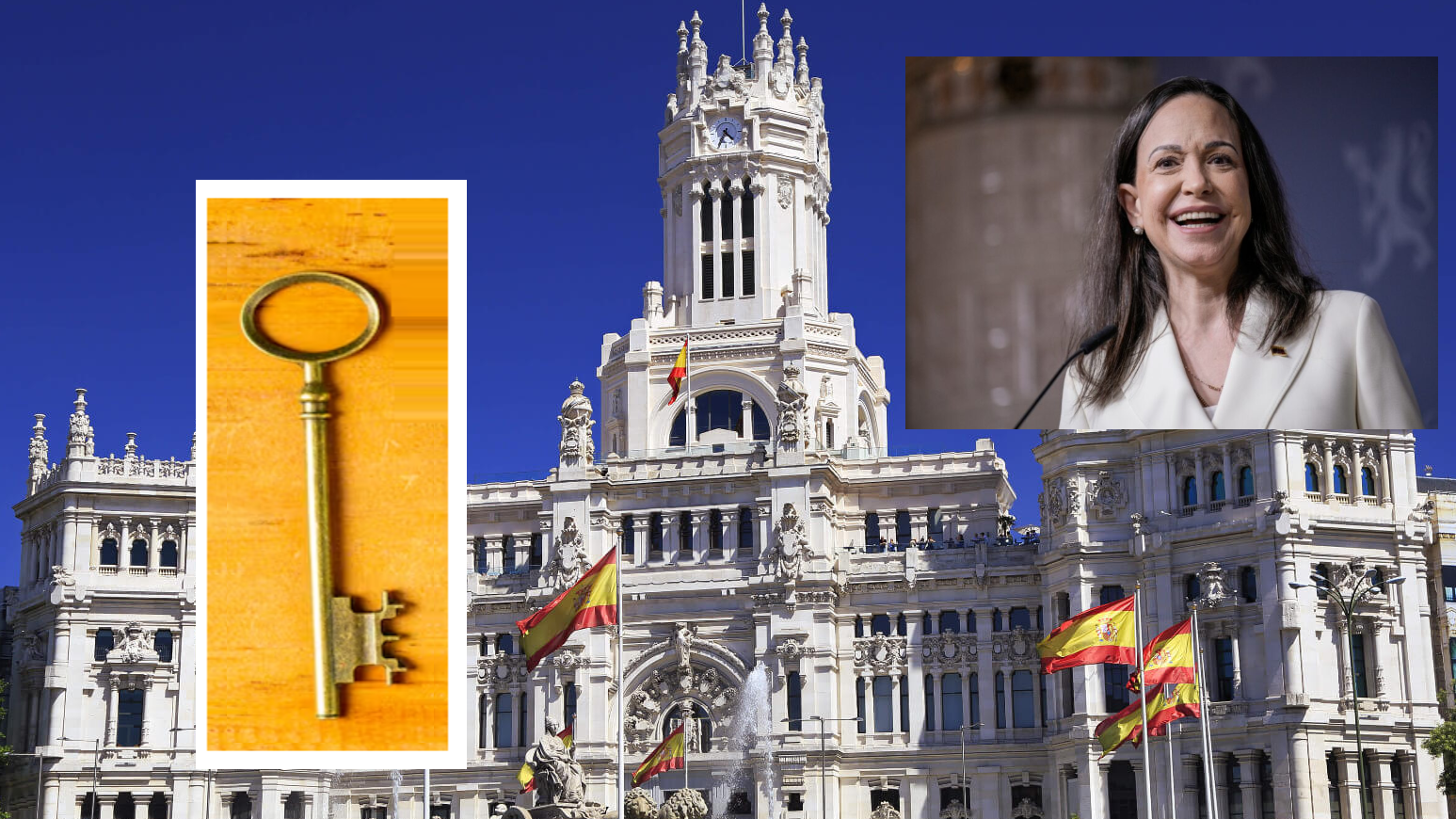 Llaves de Madrid - María Corina Machado