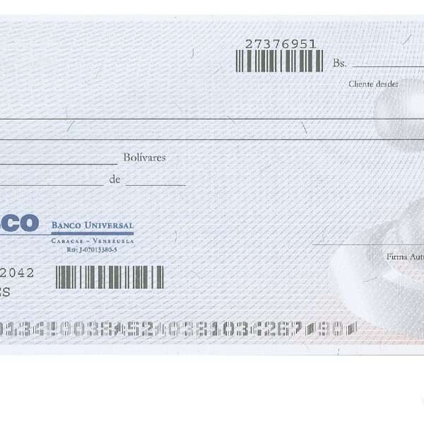 Cheques Venezuela