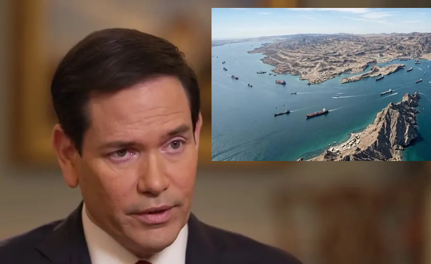 Marco Rubio Irán - Estrecho de Ormuz
