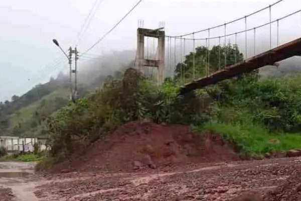En Táchira decretan estado de emergencia en San Judas Tadeo por colapso de puentes por lluvias
