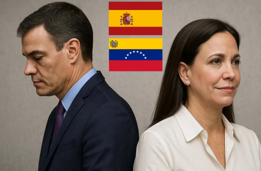 Pedro Sánchez - María Corina Machado