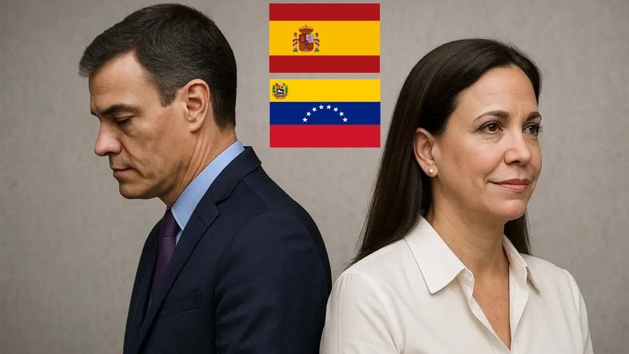 Pedro Sánchez - María Corina Machado