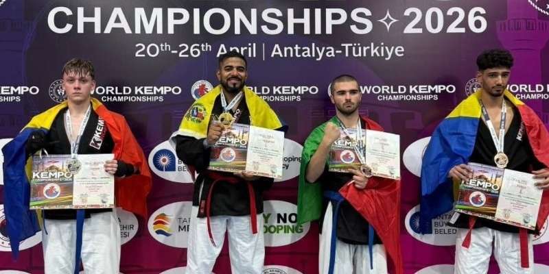 Venezuela brilla en Turquía: 14 medallas en el Mundial de Kempo 2026