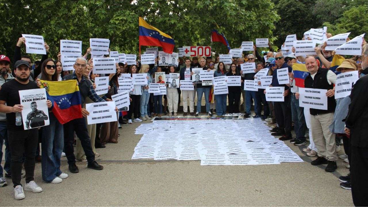 _Protestas mundiales exigen libertad de presos políticos en Venezuela