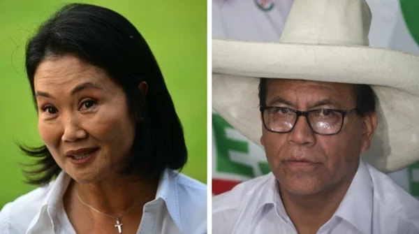 Keiko Fujimori y Roberto Sánchez elecciones perú 2026 segunda vuelta