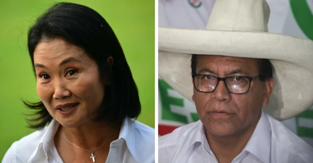 Keiko Fujimori y Roberto Sánchez elecciones perú 2026 segunda vuelta