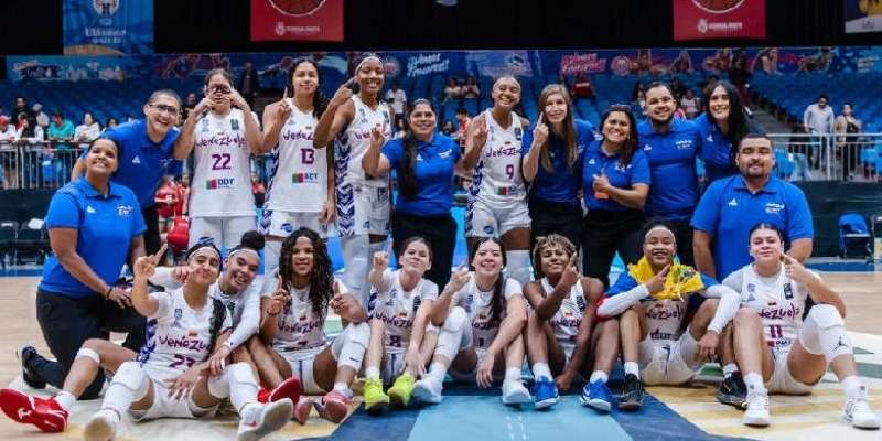 Venezuela hace historia al clasificar al Mundial de Baloncesto Femenino U-19 tras vencer a México