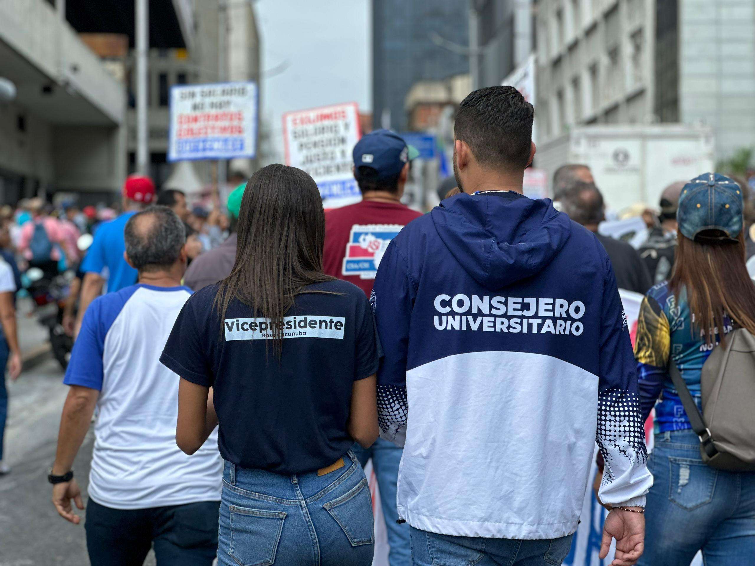Rosa Cucunubá y Octavio González anuncian su candidatura a la FCU-UCV por la plancha Elecciones Libres