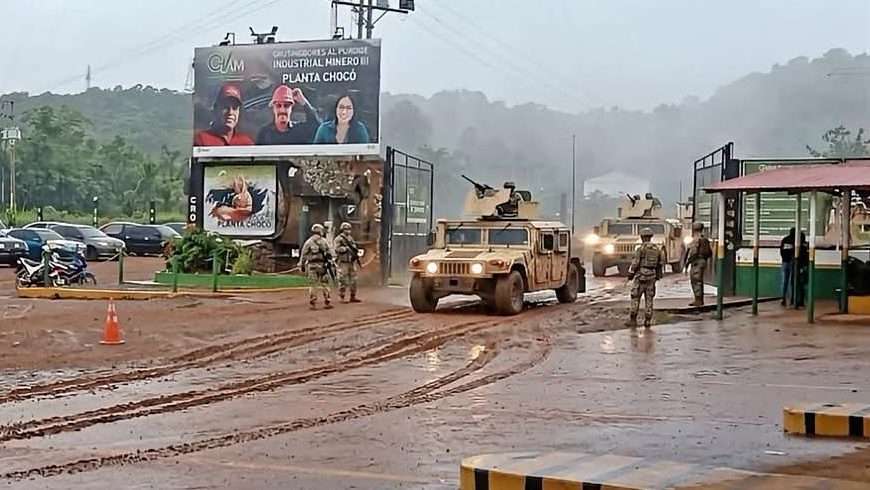 Exclusiva: Contingente de militares estadounidense y venezolanos llegan para controlar minas de El Callao