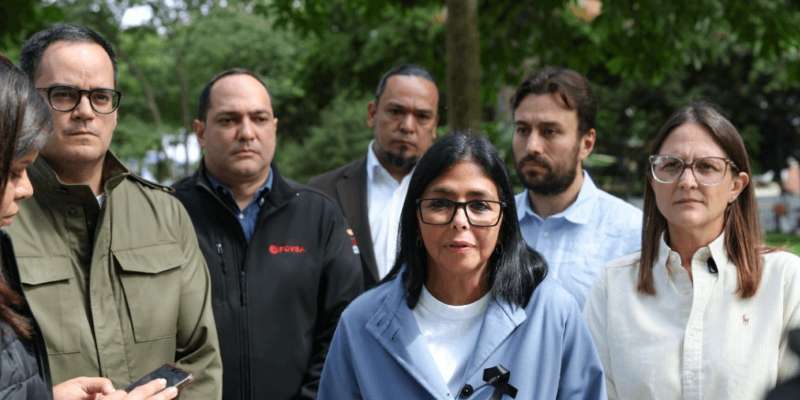 Delcy Rodríguez activa plan con 10 motores productivos para la reconstrucción tras sismos