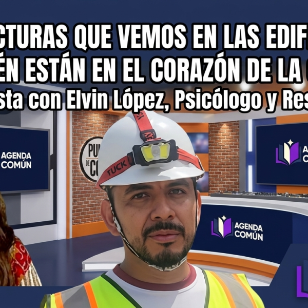 grietas psíquicas después del sismo. Agenda Común