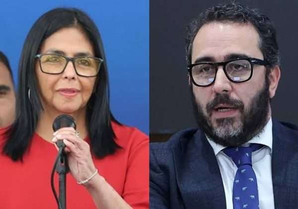 Delcy Rodríguez demanda a Víctor de Aldama en España por falsas acusaciones