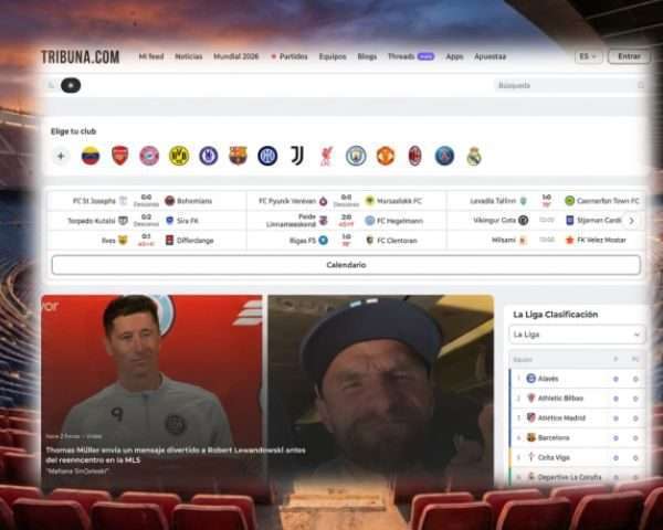 Tribuna.com | El fútbol contado como en pocos sitios