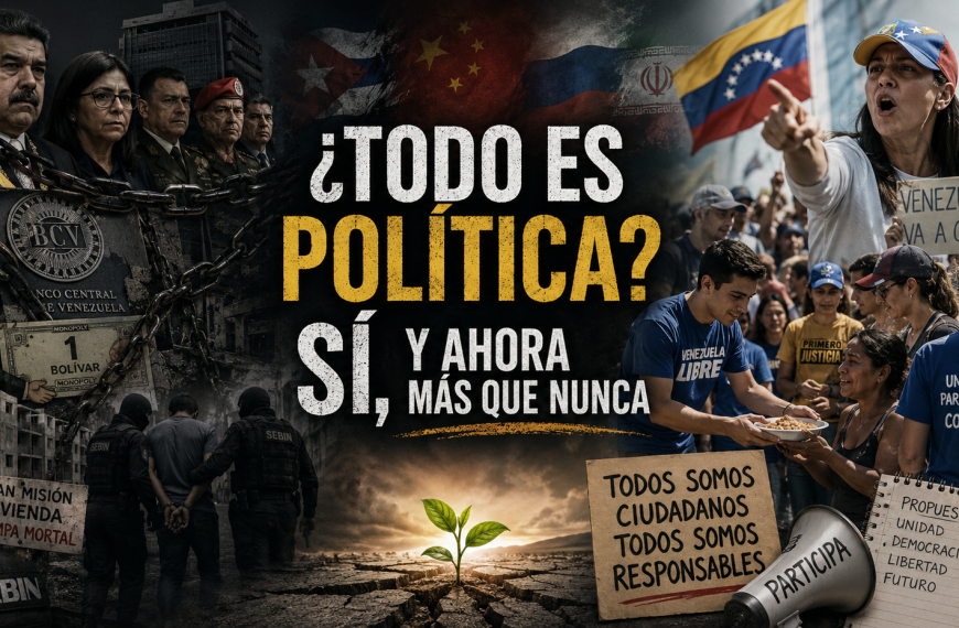 Todo es política