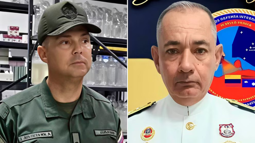 Dos vicealmirantes ratificados en las ZODI Marítima e Insular Juan José Solórzano Araujo y Uldren Alberto Gedde Díaz