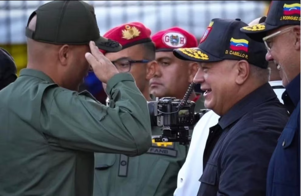 En uno de los actos de ascenso en julio 2026 participa el ministro del Interior Diosdado Cabello y el presidente de la Asamblea Jorge Rodríguez Gómez
