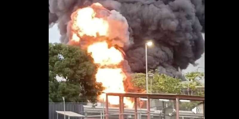 Apagón masivo afecta a La Plata tras incendio en una estación eléctrica