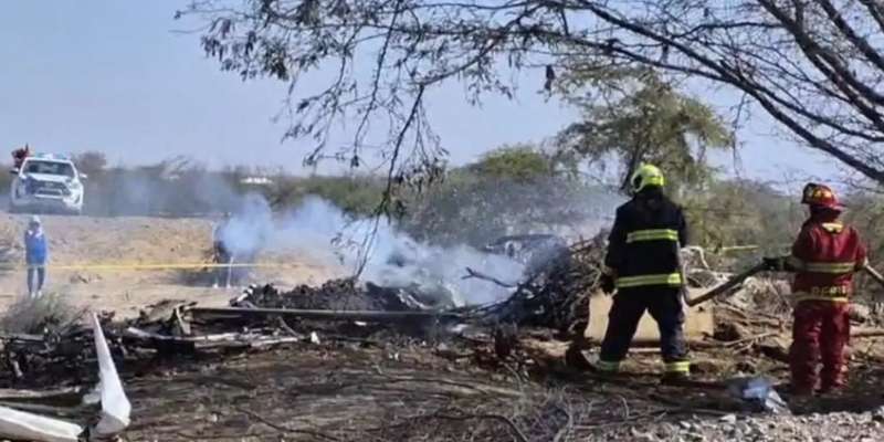Tragedia aérea en Perú deja 13 muertos tras estrellarse avioneta turística