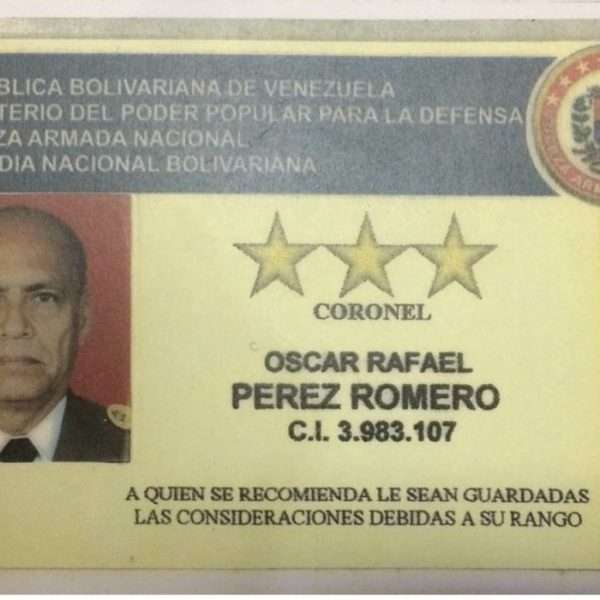 Coronel Oscar Pérez
