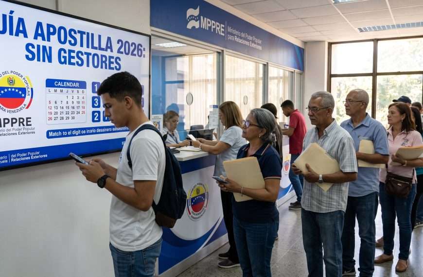 Guía Apostilla 2026: Cómo tramitar en Venezuela por cédula sin gestores