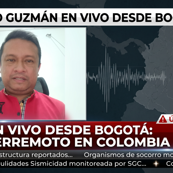 Yesid Guzmán terremoto colombia