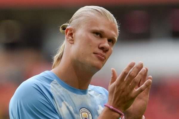 Erling Haaland estrena un radical cambio de imagen con el Manchester City