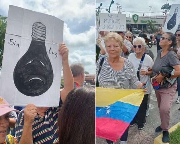 Vecinos de Palavecino toman las calles para exigir el fin de los apagones