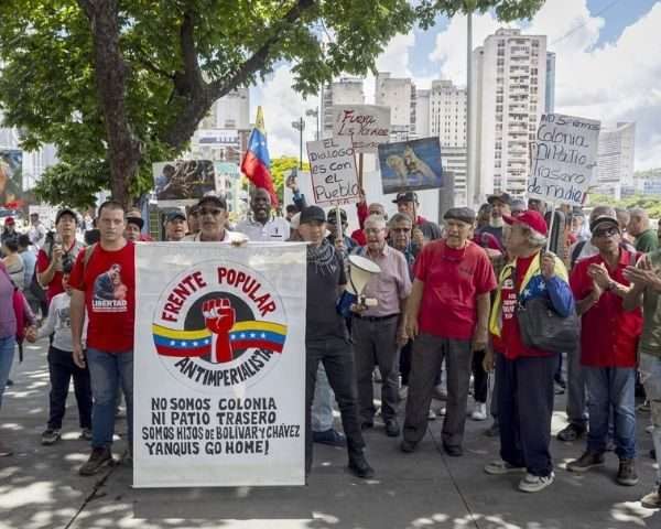Movilización chavista en Caracas rechazó el diálogo interino y los acuerdos con Estados Unidos