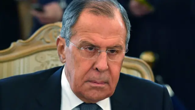 Canciller ruso Lavrov