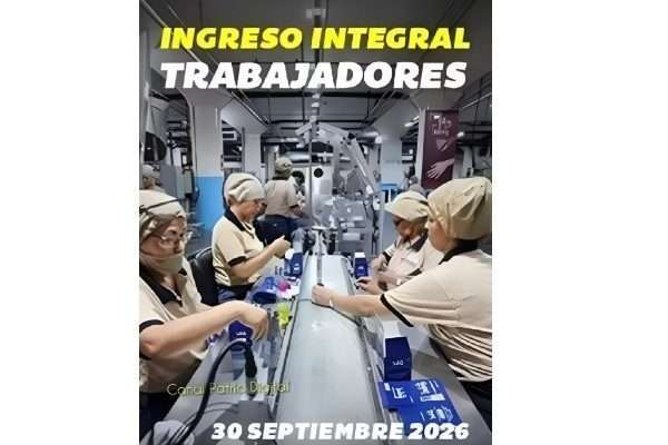 Inicia el pago de 2da parte del Ingreso Integral a trabajadores por el Sistema Patria (+Monto)