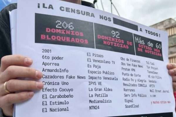 El SNTP exige a Conatel el levantamiento definitivo del bloqueo a todos los medios en Venezuela