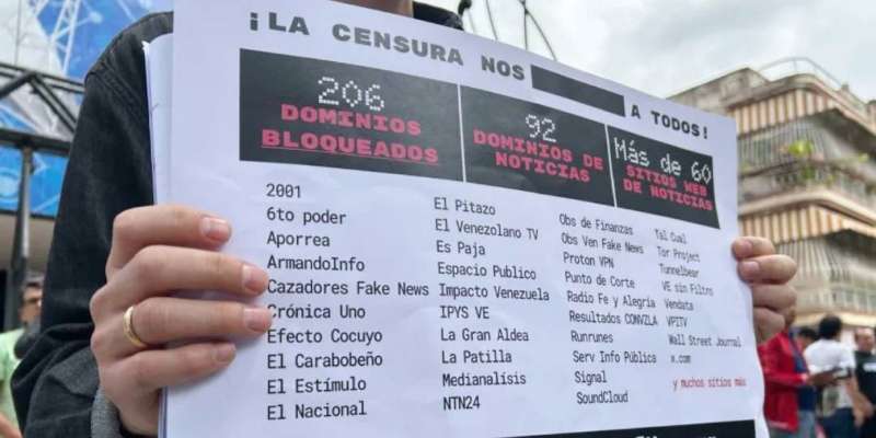 Gobierno encargado ordena el desbloqueo de dominios de plataformas digitales y portales web en Venezuela tras avances en la mesa de diálogo