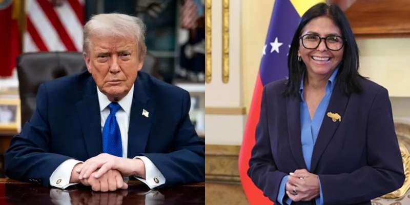 Casa Blanca confirma reunión Donald Trump con Delcy Rodríguez en Nueva York