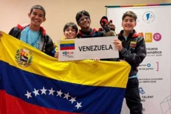 Cuatro venezolanos conquistaron medallas y menciones en Olimpiada de Matemática en Argentina