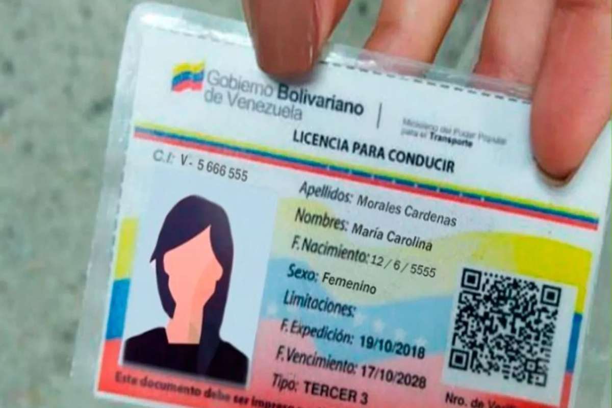 Licencia de conducir en Venezuela