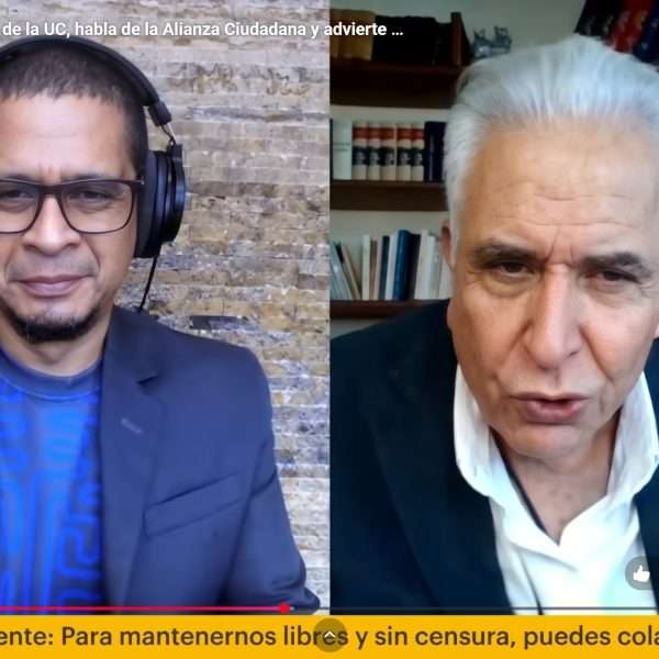 Pablo Aure con Nicmer Evans
