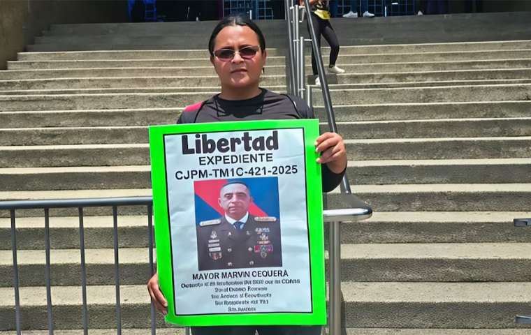 Sebastiana Barráez | Denuncian irregularidades en el proceso judicial contra el Mayor del Ejército venezolano acusado de robar material militar