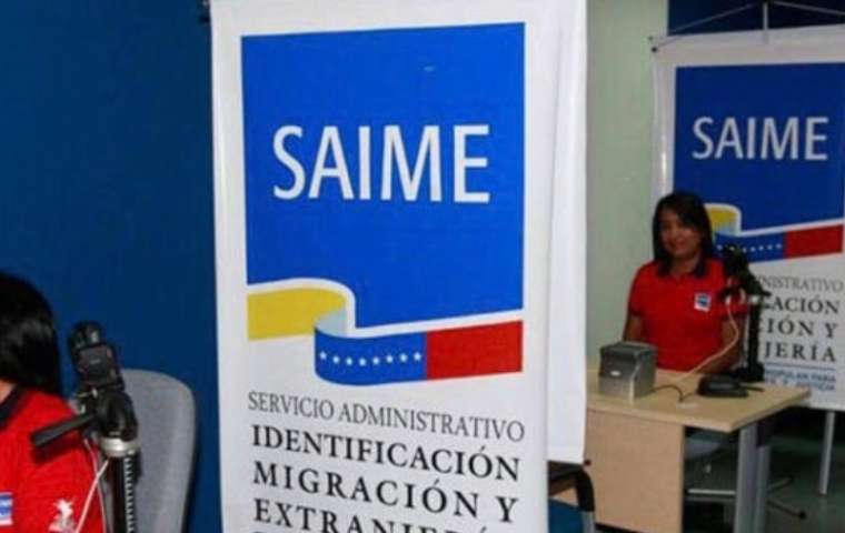 Saime reprograma citas del 12 de octubre por feriado nacional para el martes 13