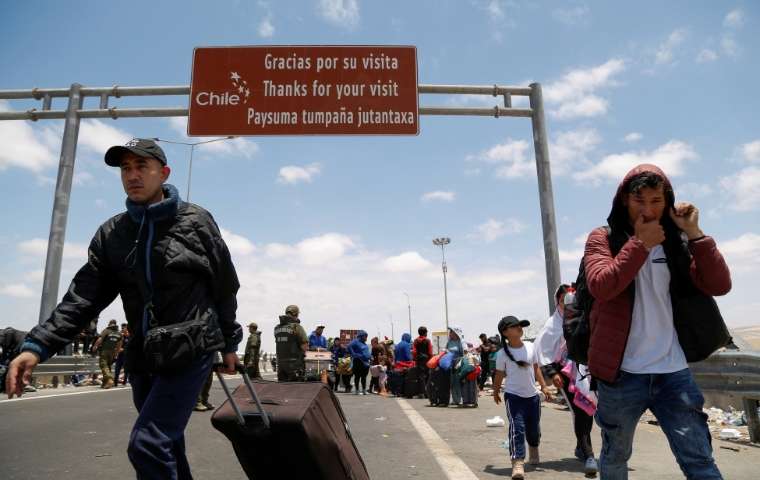 Más de 8.000 venezolanos abandonan Chile de forma voluntaria en 2026