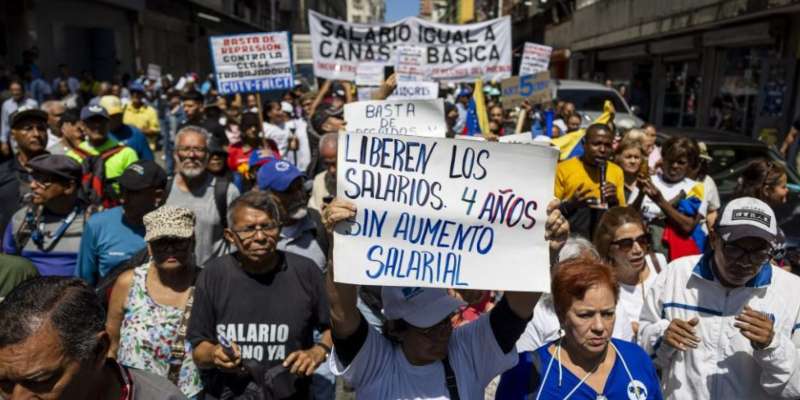 Trabajadores marcharán hacia Miraflores por salarios dignos y restitución de beneficios laborales