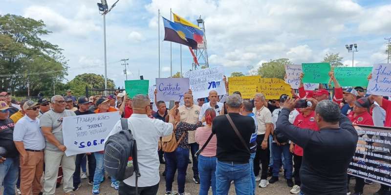 Trabajadores petroleros reclaman discusión de contrato colectivo y anuncian movilización a Caracas