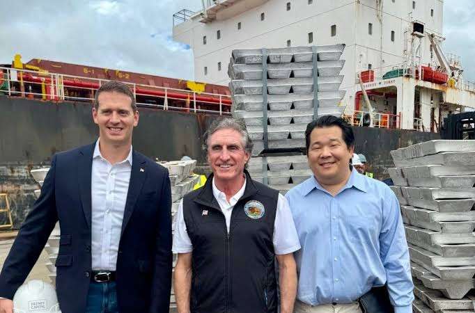 EE. UU. recibe 15.000 toneladas de aluminio venezolano