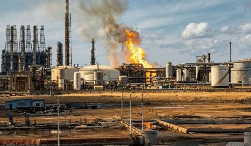 PDVSA detiene la refinería Cardón tras incendio por fuga de gas