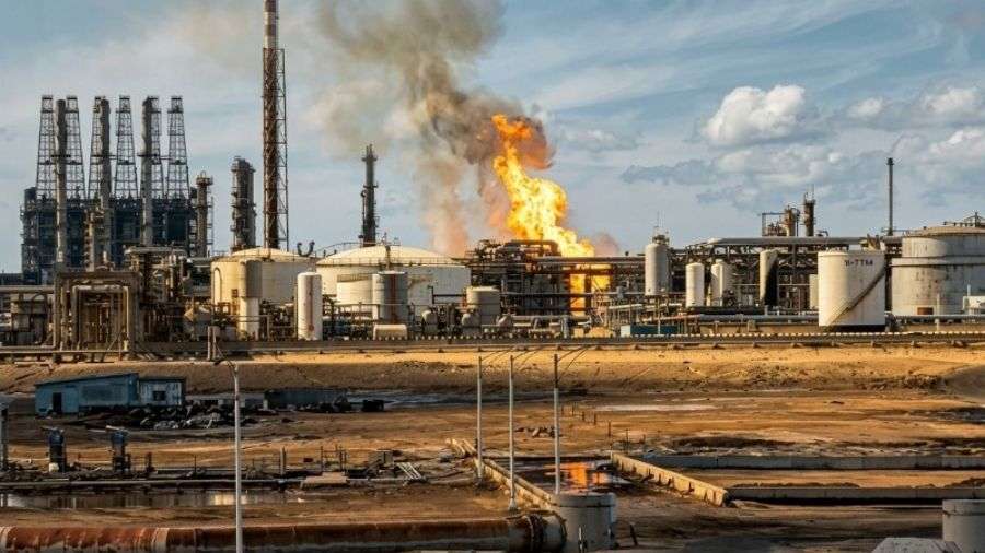PDVSA detiene la refinería Cardón tras incendio por fuga de gas